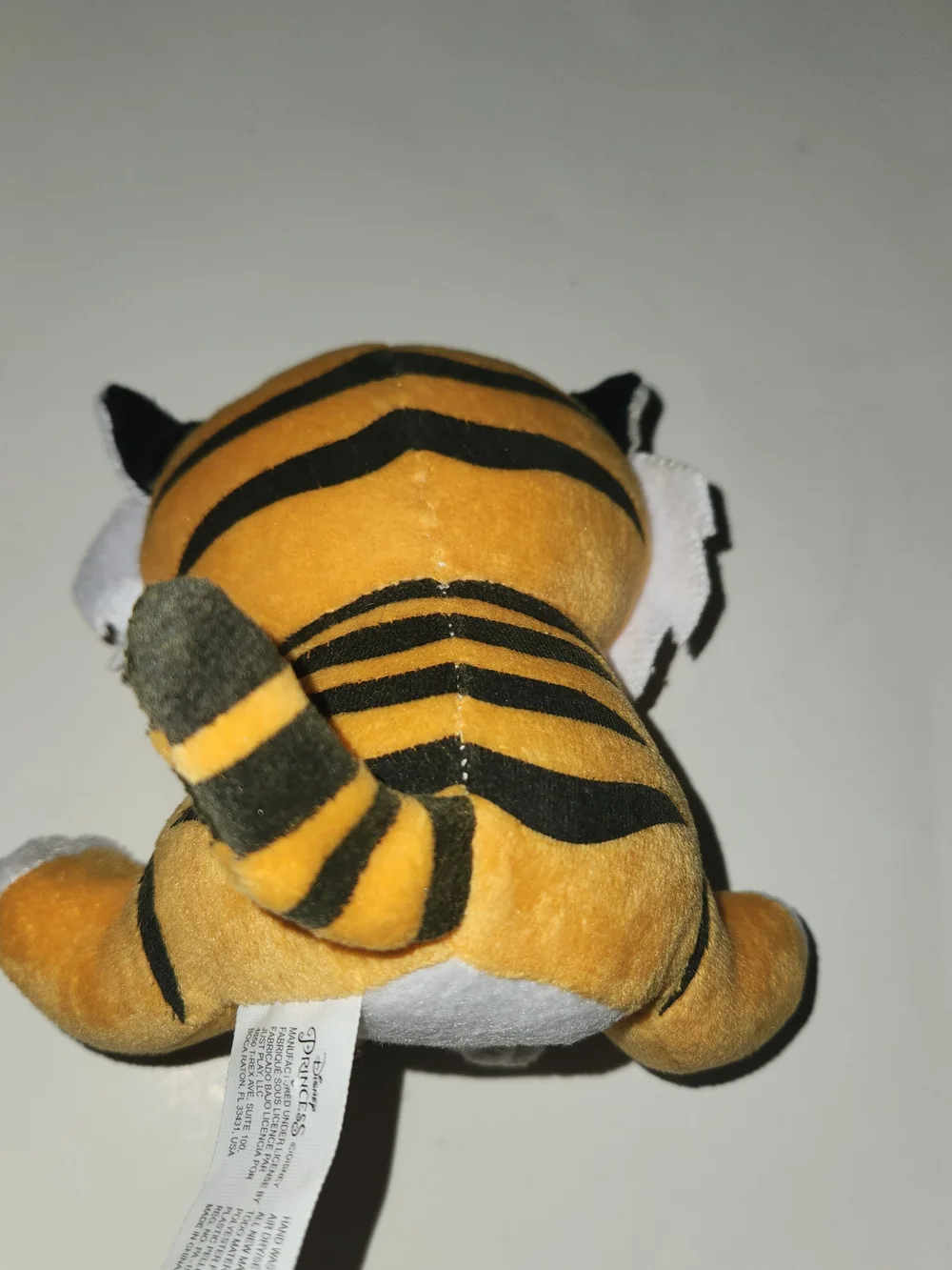 Disney Orange and White Tiger Plush